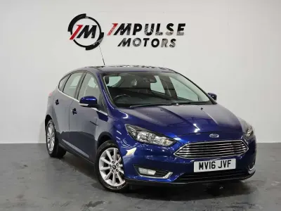 Usado Ford Focus Titanium 2016 Azul Citadino