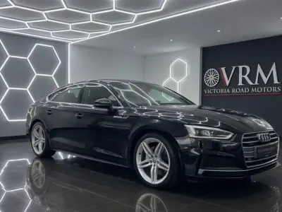 Used Audi A5 S-Line 2019 Black Coupe