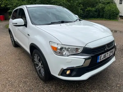 Used Mitsubishi ASX 114 HP (83 kW) 2017 White SUV
