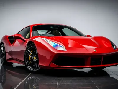 Used Ferrari 488 2018 Red Coupe