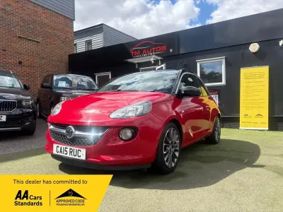Used Vauxhall Adam Glam 2015 Red Hatchback