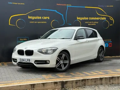 Used BMW 116 Sport Line 2014 White Hatchback