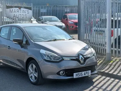 Used Renault Clio Dynamique 75 HP (55 kW) 2015 Grey Hatchback