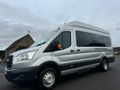 Used Ford Transit Trend 155 HP (114 kW) 2018 Silver Van