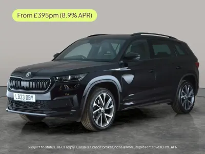 Used Skoda Kodiaq SportLine 150 HP (110 kW) 2023 Black SUV