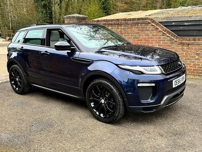 Used Land Rover Range Rover evoque HSE Dynamic 2017 Blue Estate