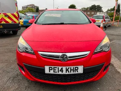 Used Vauxhall Astra GTC Sport 2014 Red Coupe