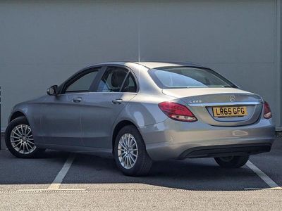 Begagnad Mercedes C220 SE 2015 Silver Sedan