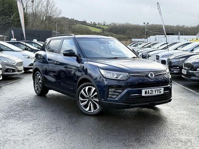 Used Ssangyong (KGM) Tivoli 163 HP (119 kW) 2021 Blue SUV