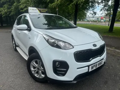 Used Kia Sportage 130 HP (95 kW) 2018 White SUV