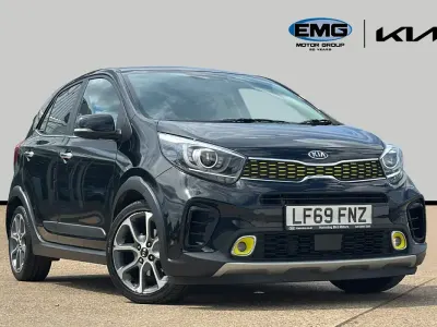 Used Kia Picanto X-Line 83 HP (61 kW) 2019 Black Hatchback