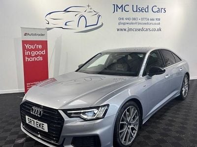 Silver Used 2021 Audi A6 Black Edition Sedan | £21,995 (Good price)