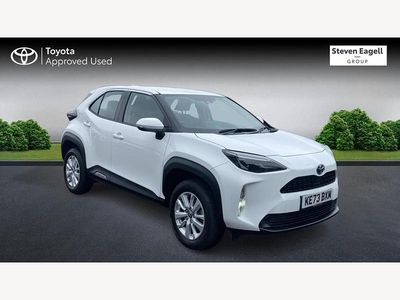 Used Toyota Yaris Hybrid 2024 White Hatchback