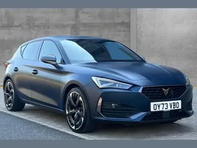 Used Cupra Leon VZ3 241 HP (177 kW) 2023 Blue Hatchback