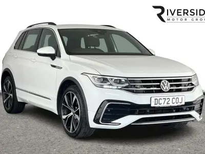 Used VW Tiguan R-line 150 HP (110 kW) 2023 White SUV