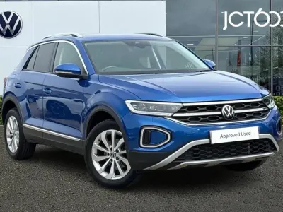 Used VW T-Roc Style 150 HP (110 kW) 2023 Blue SUV