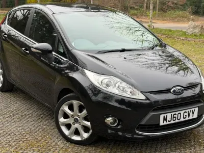Used Ford Fiesta Zetec 82 HP (60 kW) 2010 Black Hatchback
