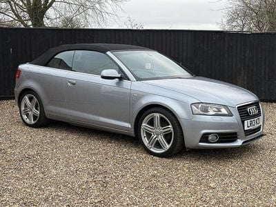 Begagnad Audi A3 Cabriolet S-Line 105 HK (77 kW) 2013 Silver Cab