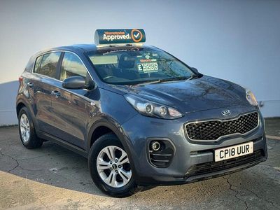 Used Kia Sportage 115 HP (84 kW) 2018 Blue SUV