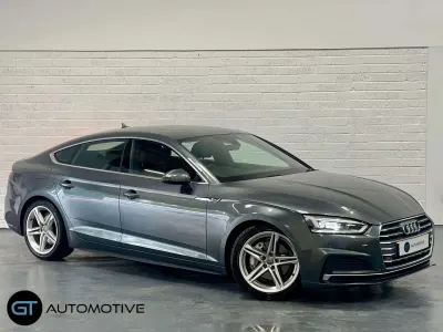 Used Audi A5 S-Line 190 HP (139 kW) 2018 Grey Coupe