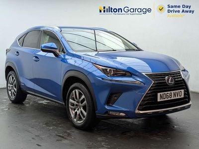 Used Lexus NX300h E-FOUR 2019 Blue SUV