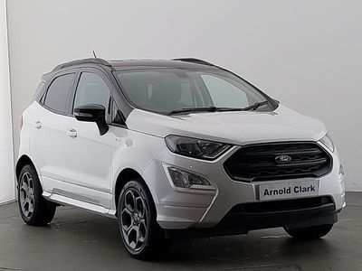 White Used 2018 Ford Ecosport ST-Line SUV | £9,798 (Fair price)
