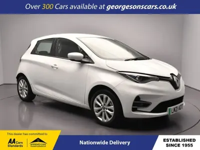 Usado Renault Zoe Iconic 100 kW (136 HP) 2021 Branco Citadino