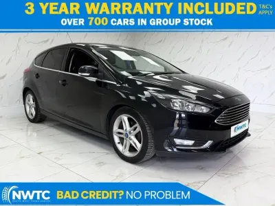 Używany Ford Focus Titanium 125 KM (91 kW) 2015 Czarny Hatchback