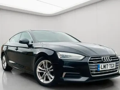 Usado Audi A5 Sportback Sport 218 CV (160 kW) 2017 Negro Utilitario