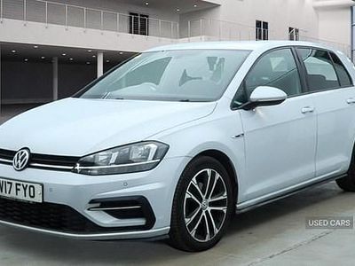 Used VW Golf VII R-line 150 HP (110 kW) 2017 Silver Hatchback