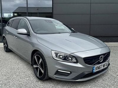 Silver Used 2017 Volvo V60 R-Design Estate | £9,490 (Fair price)