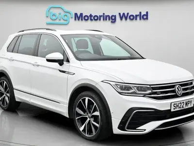 Używany VW Tiguan R-line 150 KM (110 kW) 2022 Biały SUV