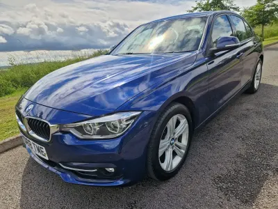 Used BMW 318 Sport Line 136 HP (100 kW) 2019 Blue Sedan