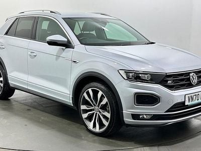 Used VW T-Roc R-line 150 HP (110 kW) 2020 Silver SUV