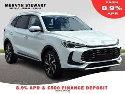 New MG ZS Trophy 196 HP (144 kW) 2026 White SUV