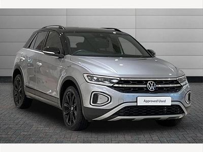 Silver Used 2023 VW T-Roc Style SUV | £20,390 (Fair price)