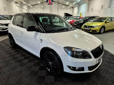 Used Skoda Fabia Monte Carlo 105 HP (77 kW) 2013 White Hatchback