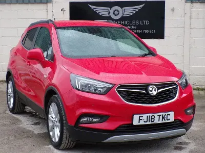 Used Vauxhall Mokka X Elite 140 HP (102 kW) 2018 Red SUV