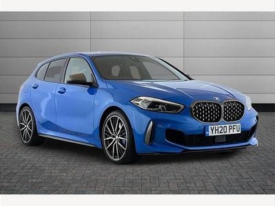 Used BMW M135 Comfort Edition 306 HP (225 kW) 2020 Misano blue Hatchback