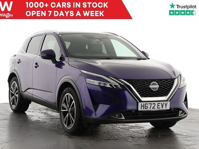 Blue Used 2022 Nissan Qashqai Tekna SUV | £19,449 (Expensive)