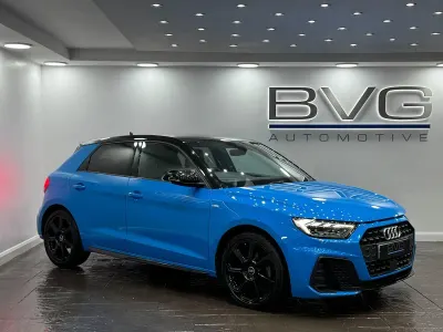 Used Audi A1 Sportback Black Edition 2021 Blue Hatchback