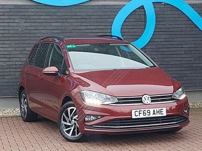 Used VW Golf VII Match 150 HP (110 kW) 2020 Red Hatchback