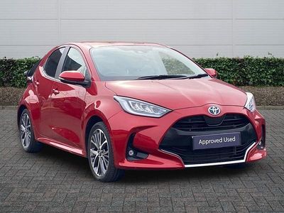 Used Toyota Yaris Hybrid 2023 Red Hatchback