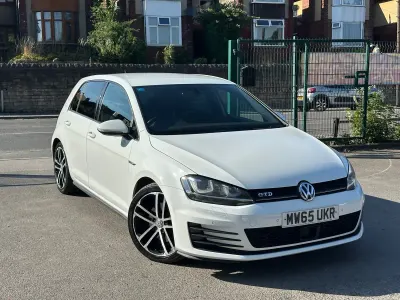 Used VW Golf VII GTD 181 HP (133 kW) 2015 White Hatchback