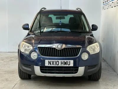Used Skoda Yeti SE 105 HP (77 kW) 2010 Blue SUV