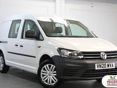 Begagnad VW Caddy Maxi 102 HK (75 kW) 2020 Vit Minibuss