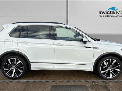Used VW Tiguan R-line 150 HP (110 kW) 2022 White SUV