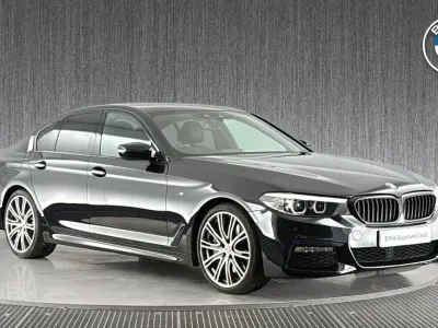 Used BMW 540 M Sport 335 HP (246 kW) 2018 Black Sedan