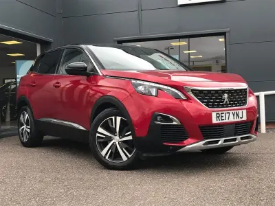 Used Peugeot 3008 GT-line 130 HP (95 kW) 2017 Red SUV