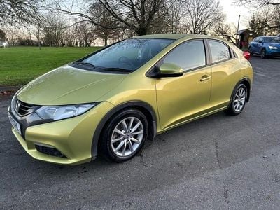 Yellow Used 2013 Honda Civic ES Hatchback | £2,850 (Super price)